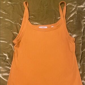 Vince Vibrant Orange Camisole Top